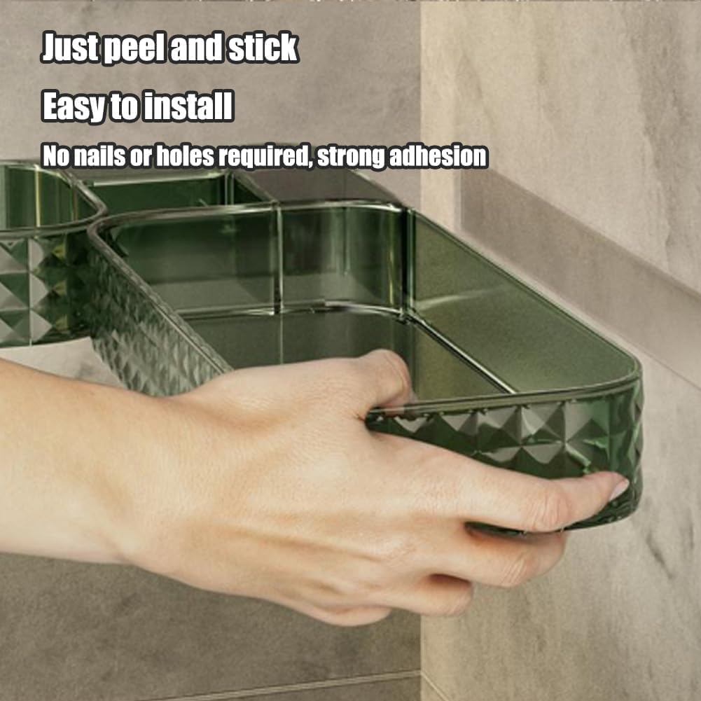 Gdsafs U Shaped Rotating Corner Shelf for Bathroom Kitchen