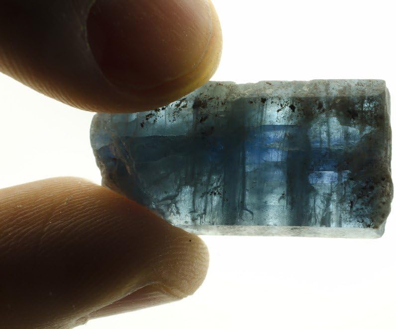 Fantasia 50 Carat Lot Translucent Blue Sapphire and Kyanite Rough Stones