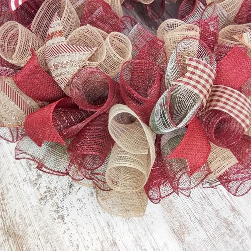 Elegant Handmade Wreath for Front Door
