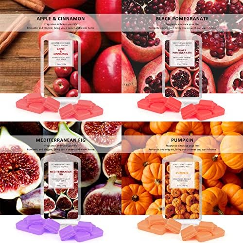 STRN Scented Wax Melts 16 Pack Fall Winter Gift Set