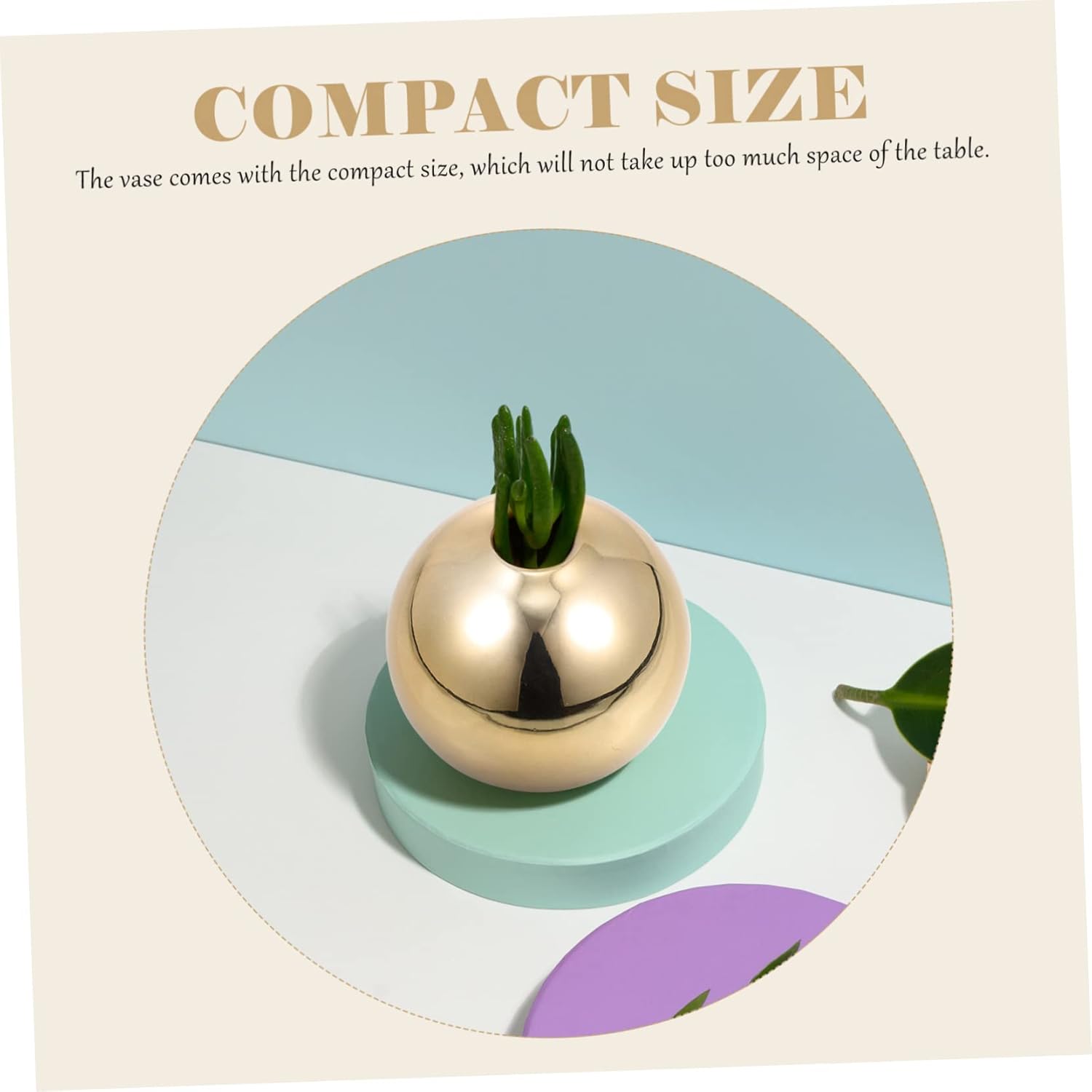 Happyyami Abstract Ceramic Flower Vase for Home Decor