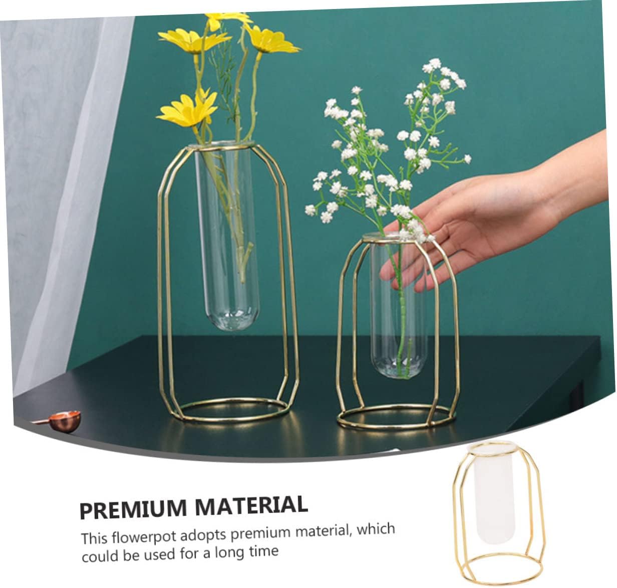 Zerodeko Geometric Flower Vase Modern Design