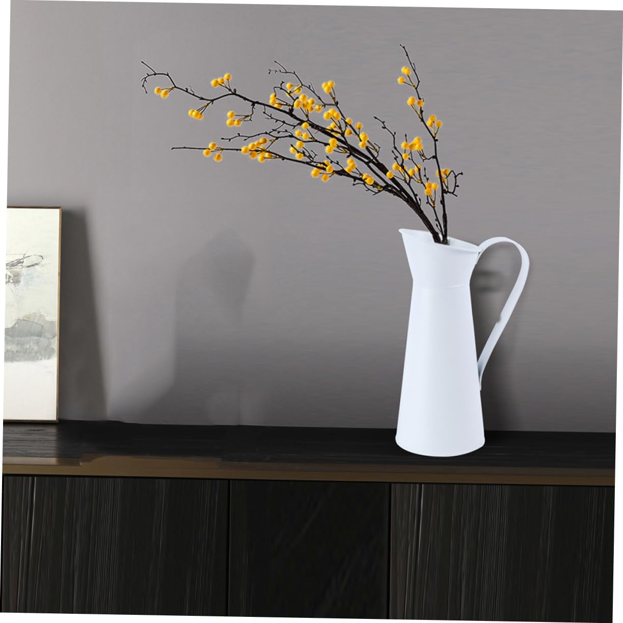 2pcs Iron Flower Vase for Modern Home Decor