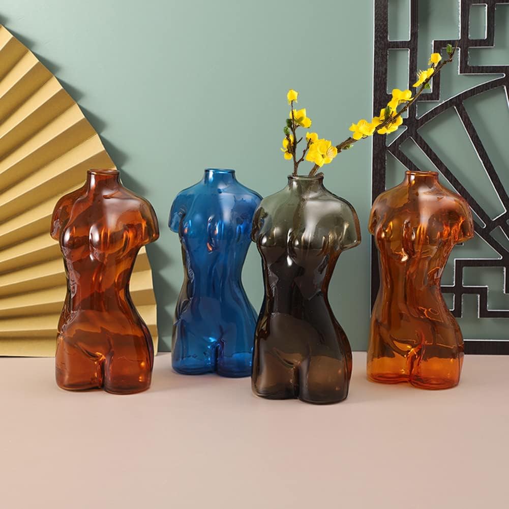 Female Form Body Vase for Home Office Decor