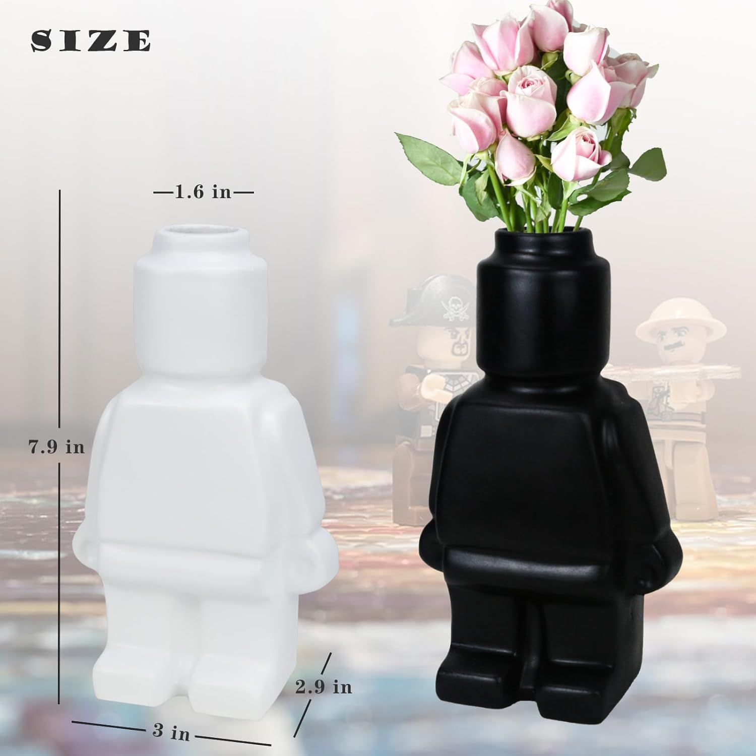 Cool Building Block Vase for Flower Arrangements