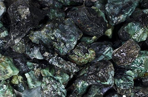 Fantasia Emerald Rough Stones 1 lb Grade 1 Brazil