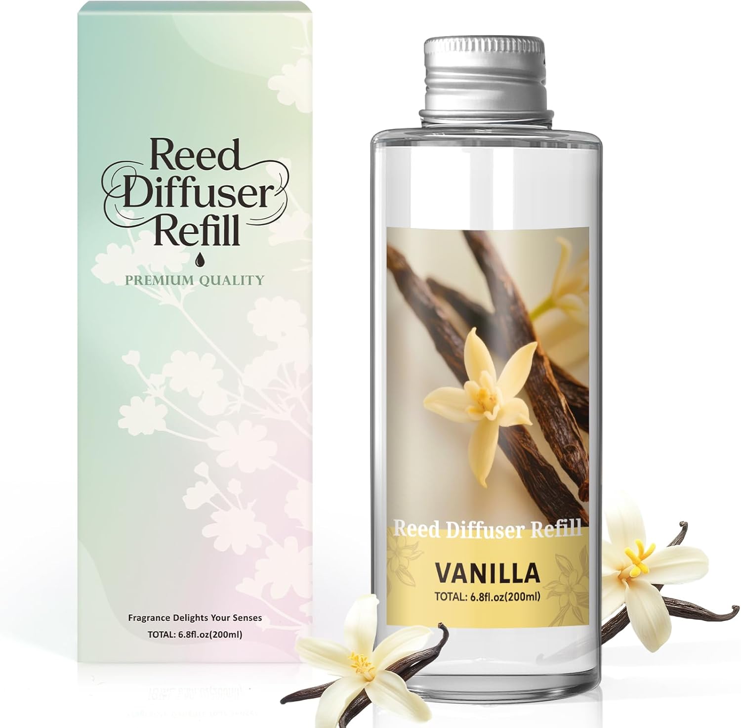 SCENTORINI Vanilla Reed Diffuser Oil Refill 676 Fl Oz