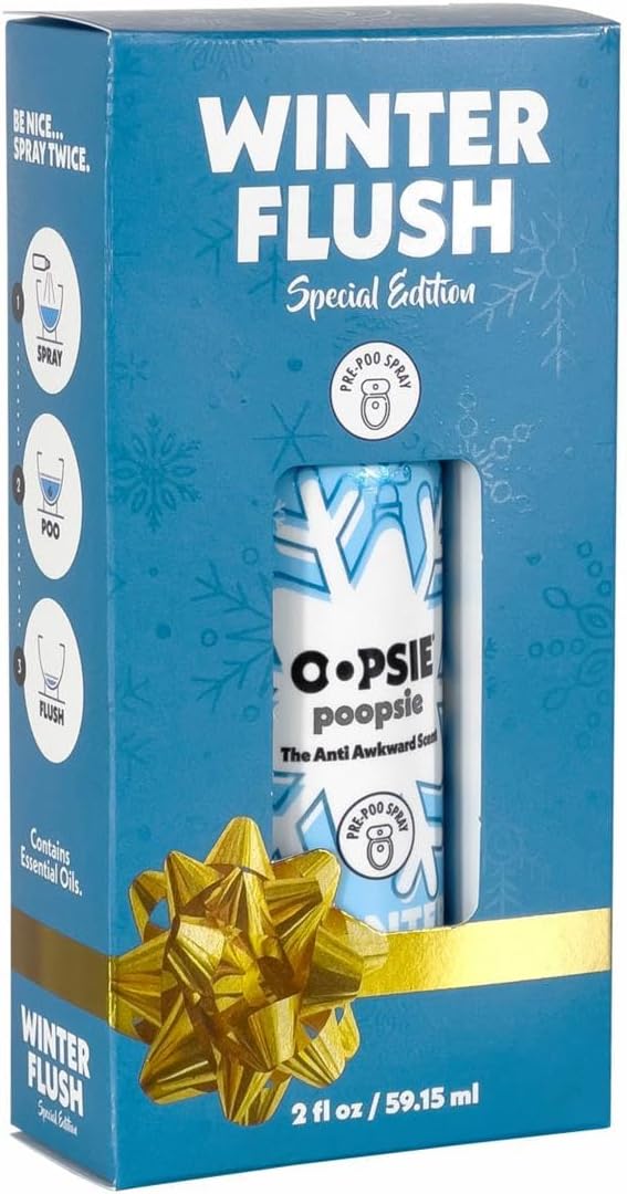 Oopsie Poopsie Holiday Scent Pre-Poo Toilet Spray 2 Oz 4-Pack