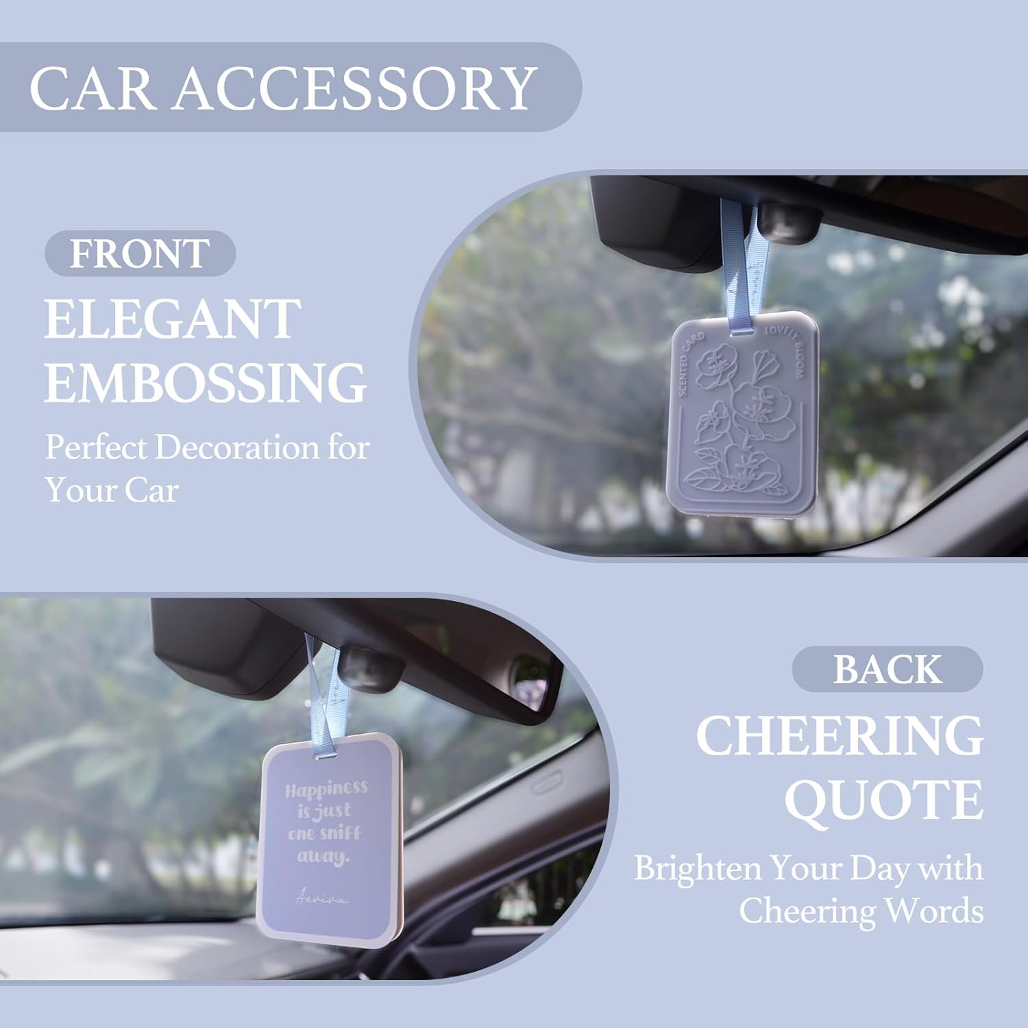 Car Air Freshener Bundle with 3 Scents