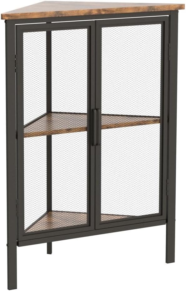 VECELO 3-Tier Corner Shelf Organizer for Small Spaces