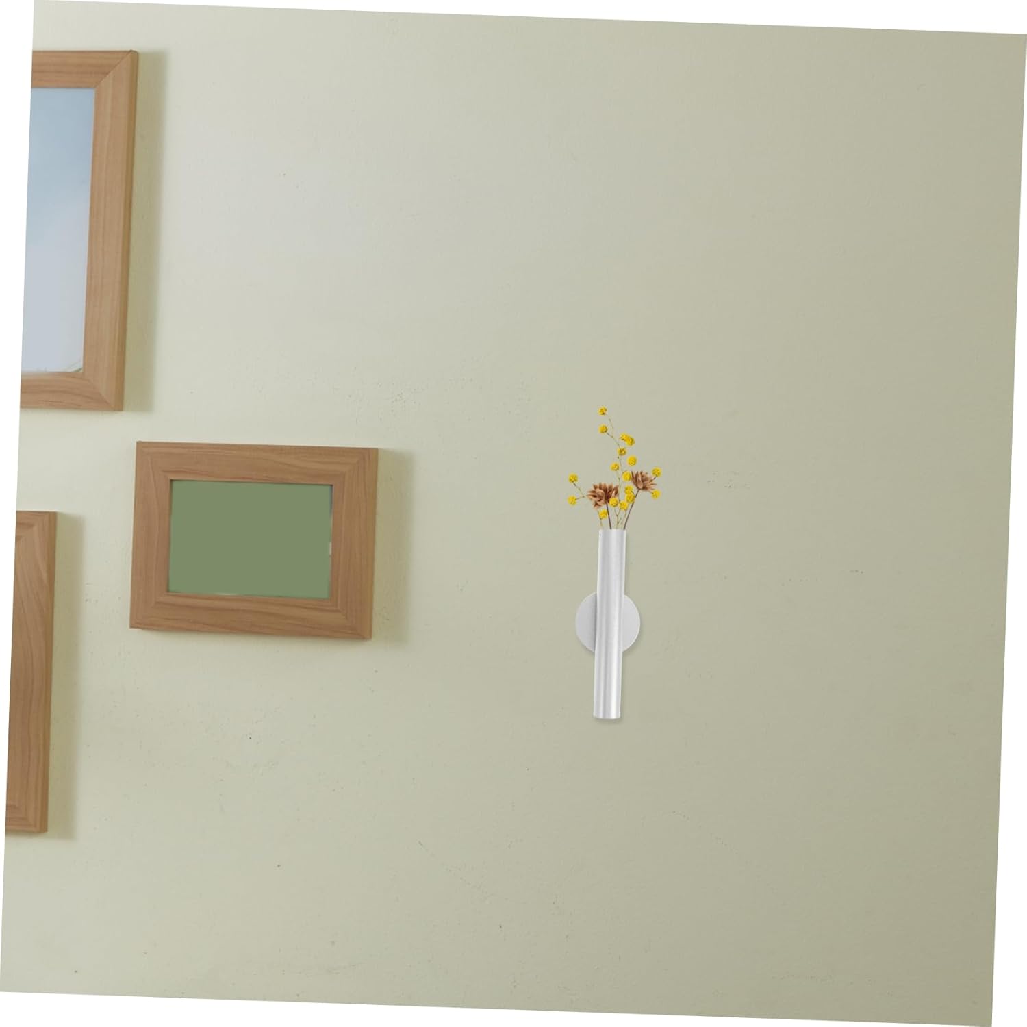 iplusmile Wall Mounted Metal Flower Holder for Home Decor