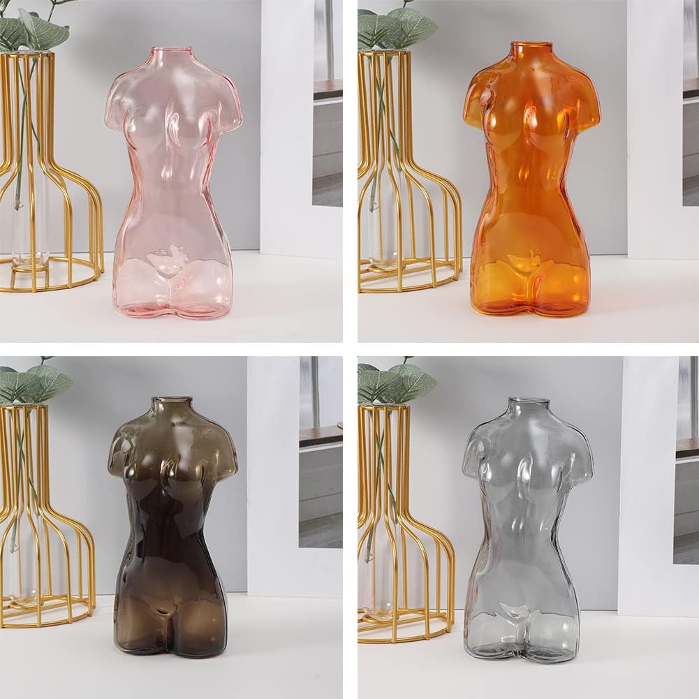 Female Form Body Vase for Home Office Decor