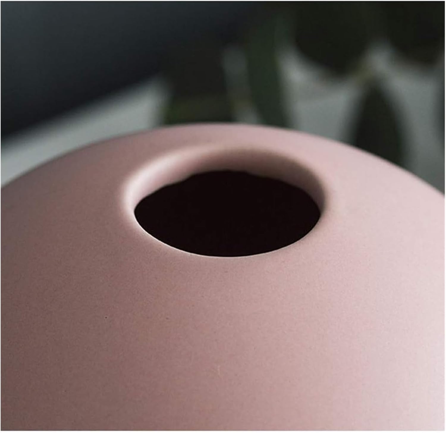 Classic Craftsmanship Ceramic Trumpet Vase for Living Room