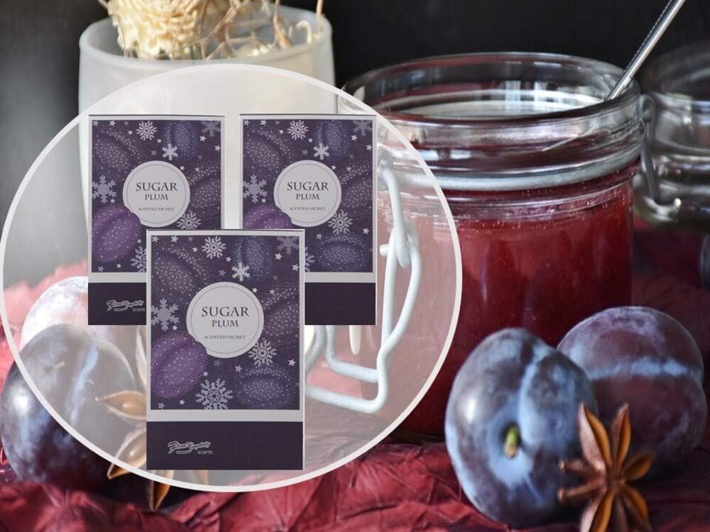 Floral Simplicity Sugar Plum Scented Sachets Pack of 6