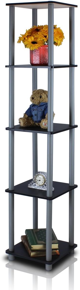 Furinno Turn-N-Tube 5-Tier Corner Display Shelf