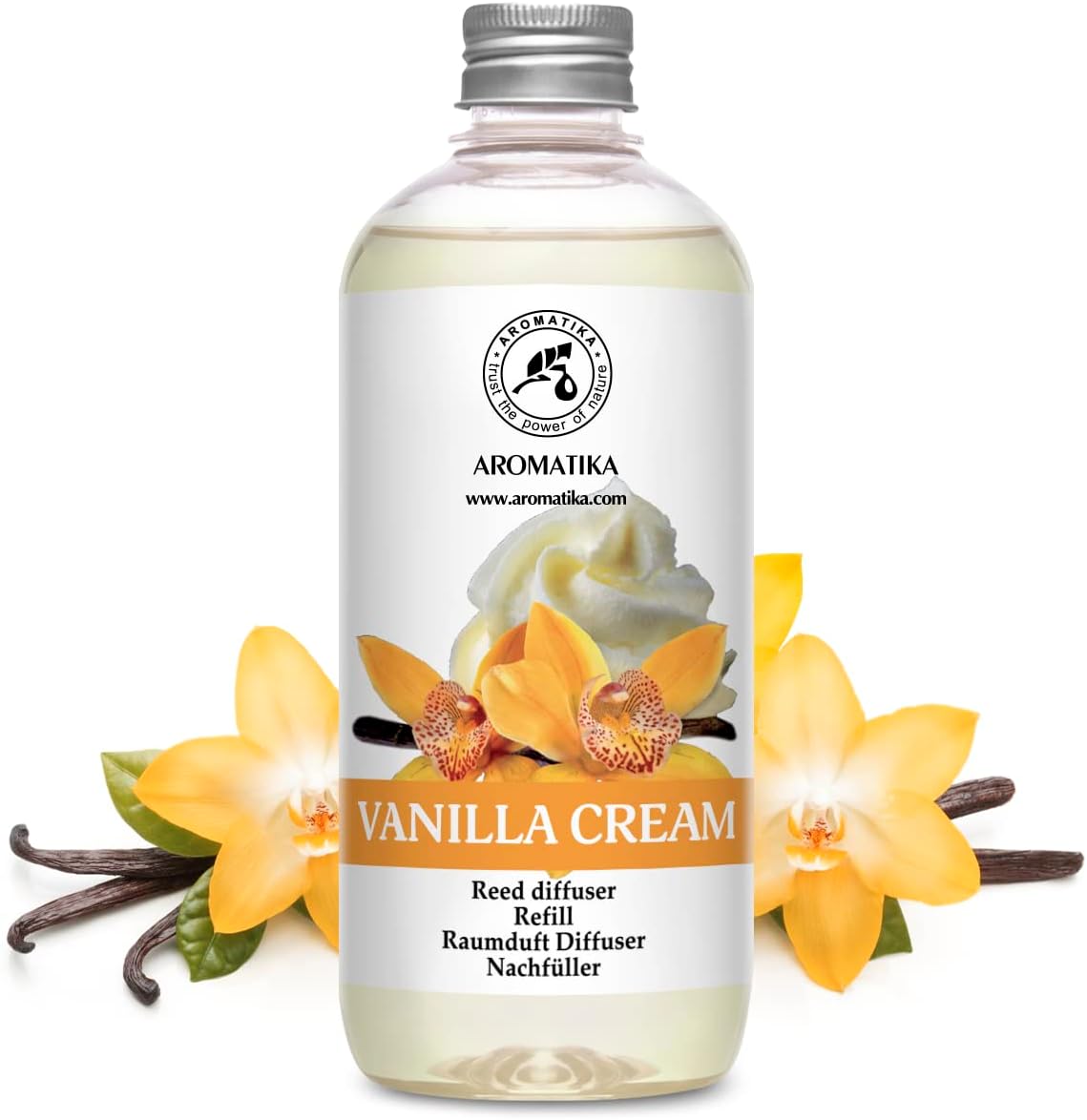 Vanilla Cream Reed Diffuser Refill 17 Fl Oz