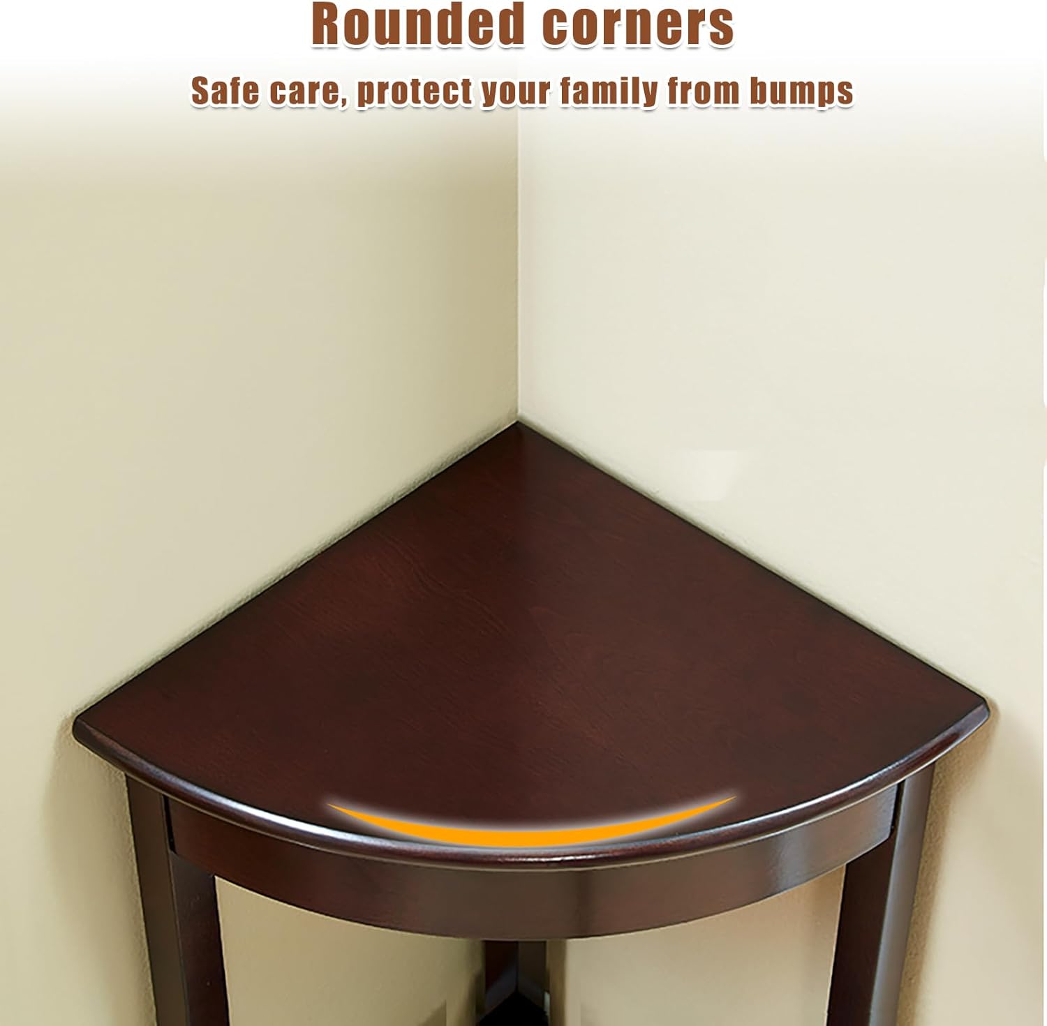 Small Corner Shelf for Home Display Storage