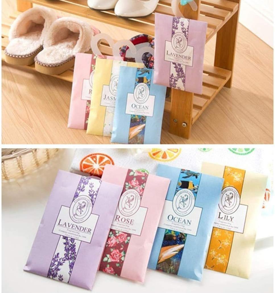 5Pcs Lavender Scented Sachets for Home Car Wardrobe Clothes