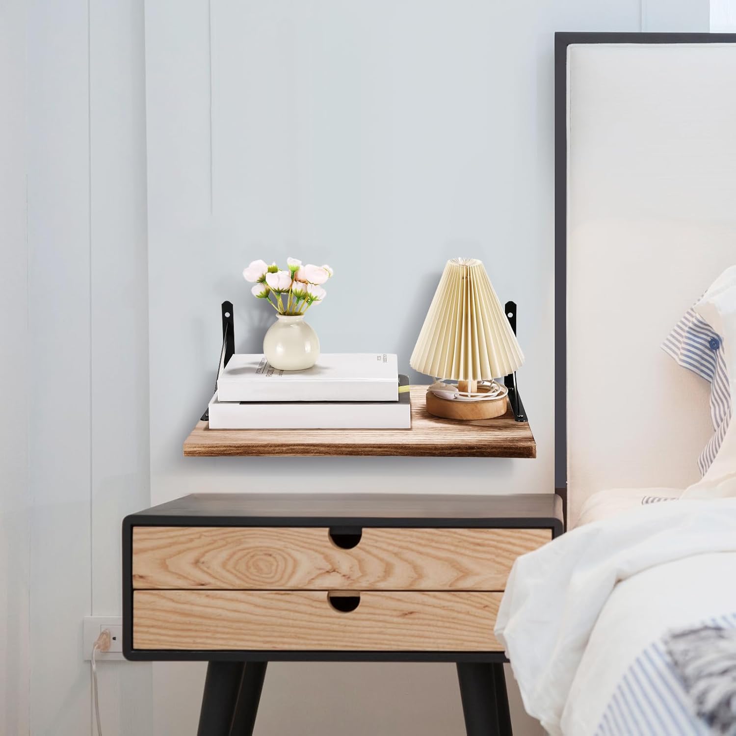 3 Set Deep Floating Shelves for Wall Decor