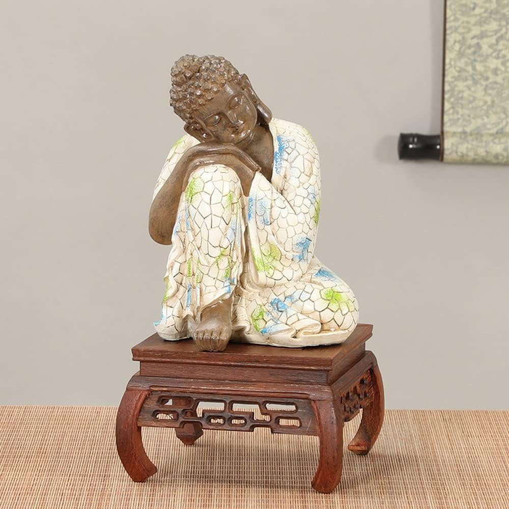 GOLDYWENDY Square Wooden Art Display Stand