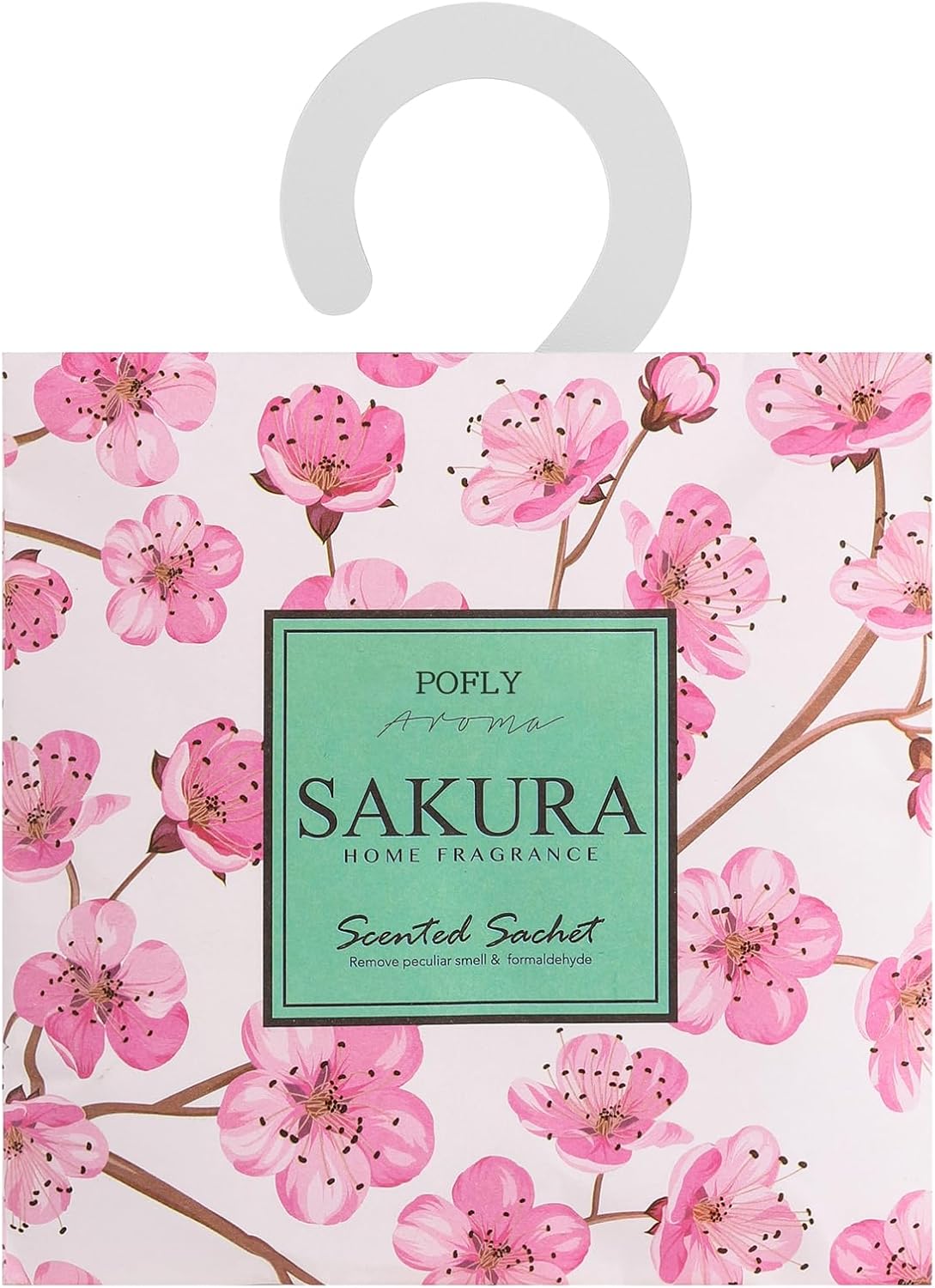 12 Pack Sakura Scented Air Freshener Sachets for Drawer and Closet