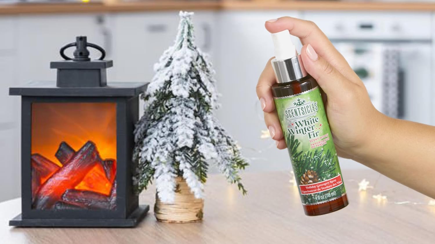 Scentsicles Scent Mister White Winter Fir and Spiced Pine Cones 2 Pack