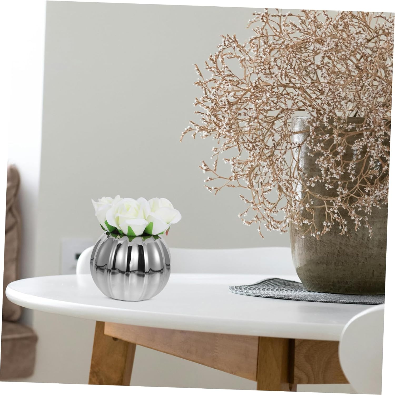 Zerodeko Ceramic Flower Vase Elegant Nordic Style