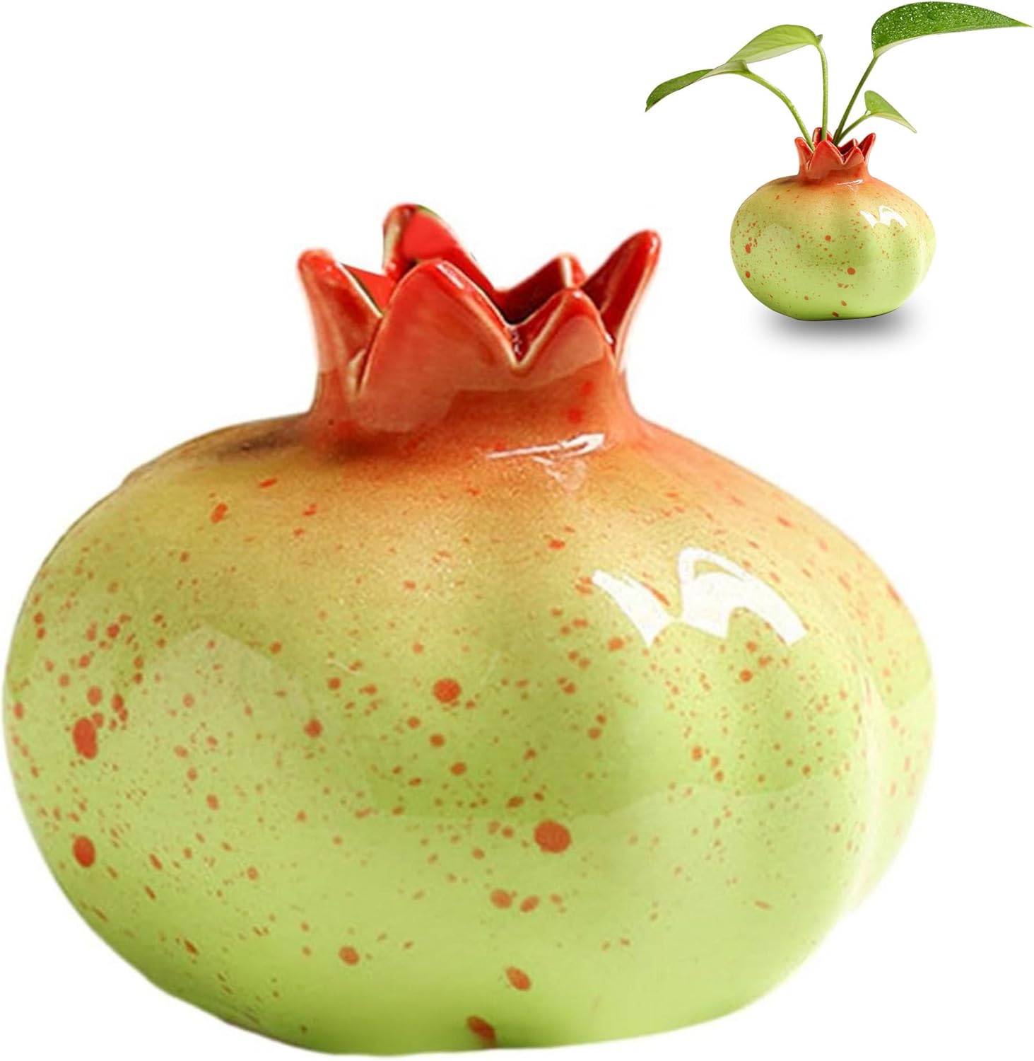Cute Ceramic Pomegranate Vase 41 x 35