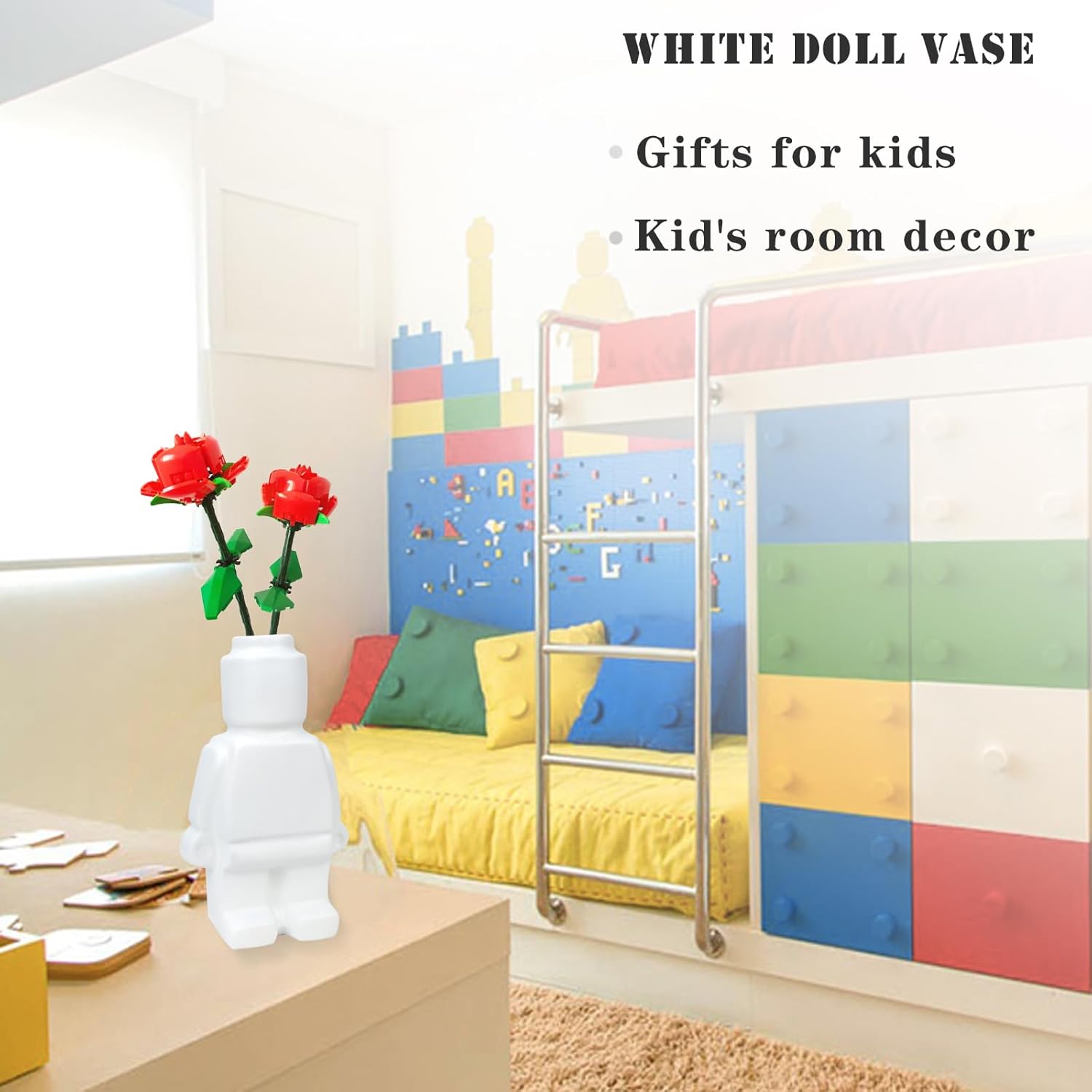 Cool Building Block Vase for Flower Arrangements