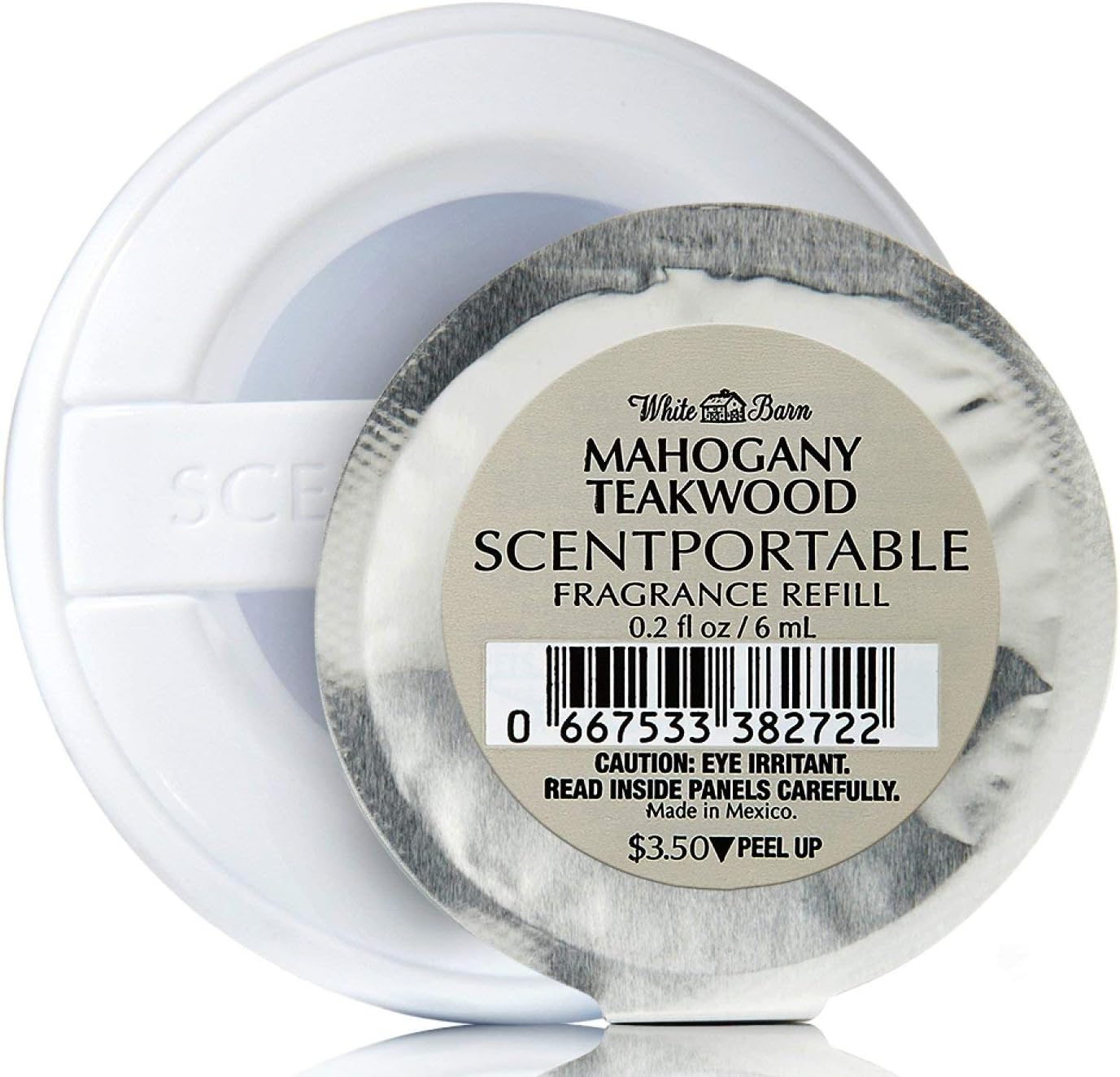Mahogany Teakwood Scent Portable Refill Bundle of 4