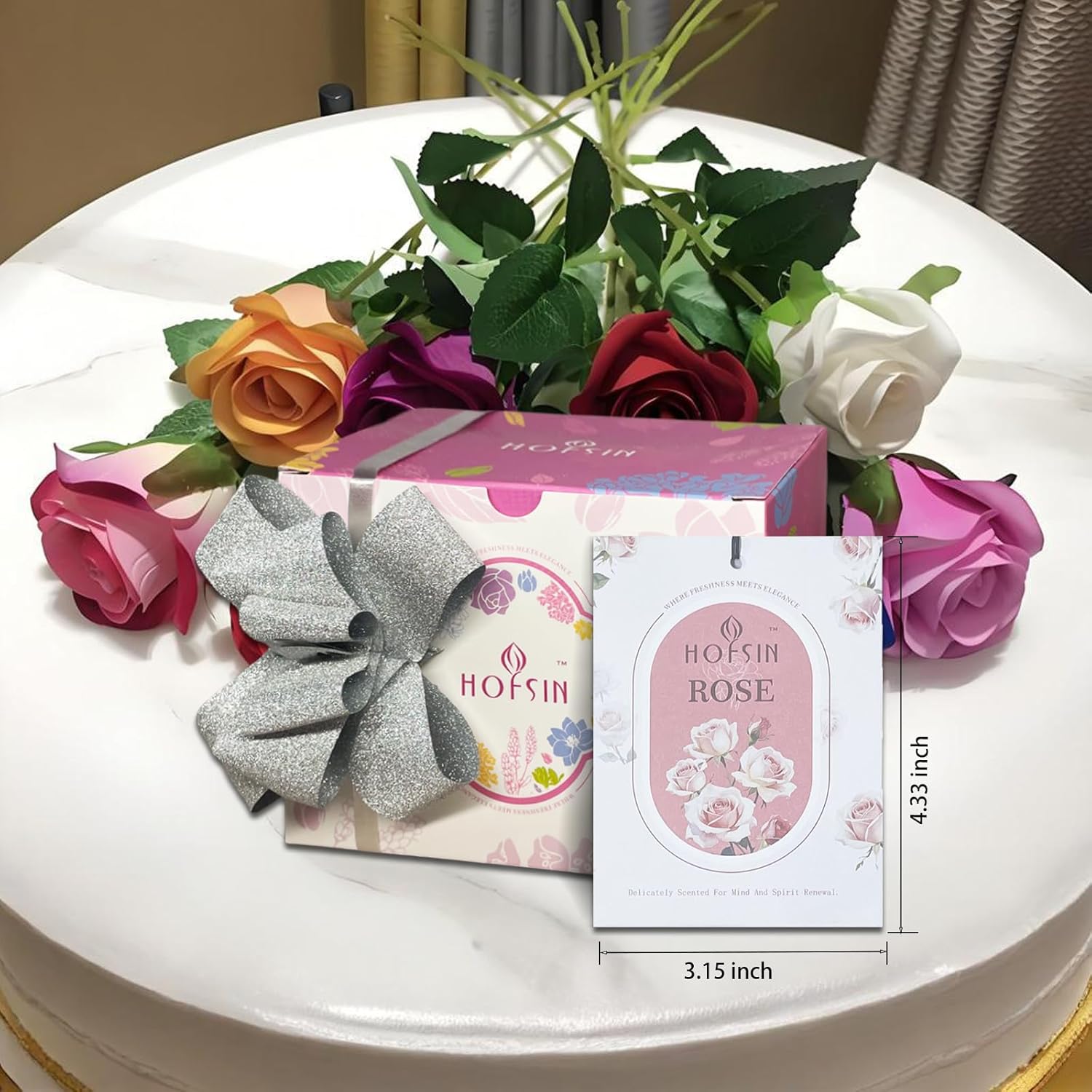 12 Pack Floral Scented Sachets for Drawer and Closet
