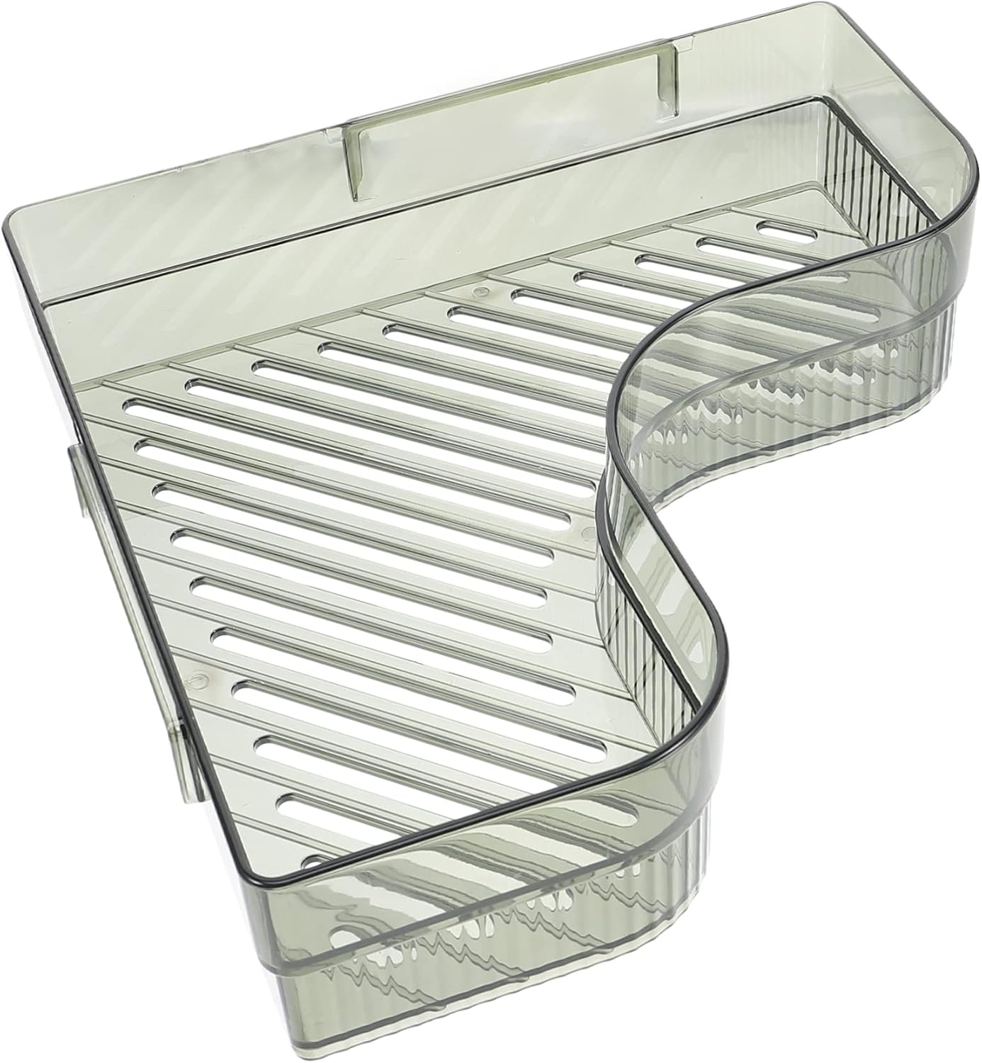 Cabilock Green Bathroom Corner Shelf Wall-Mounted Storage Rack