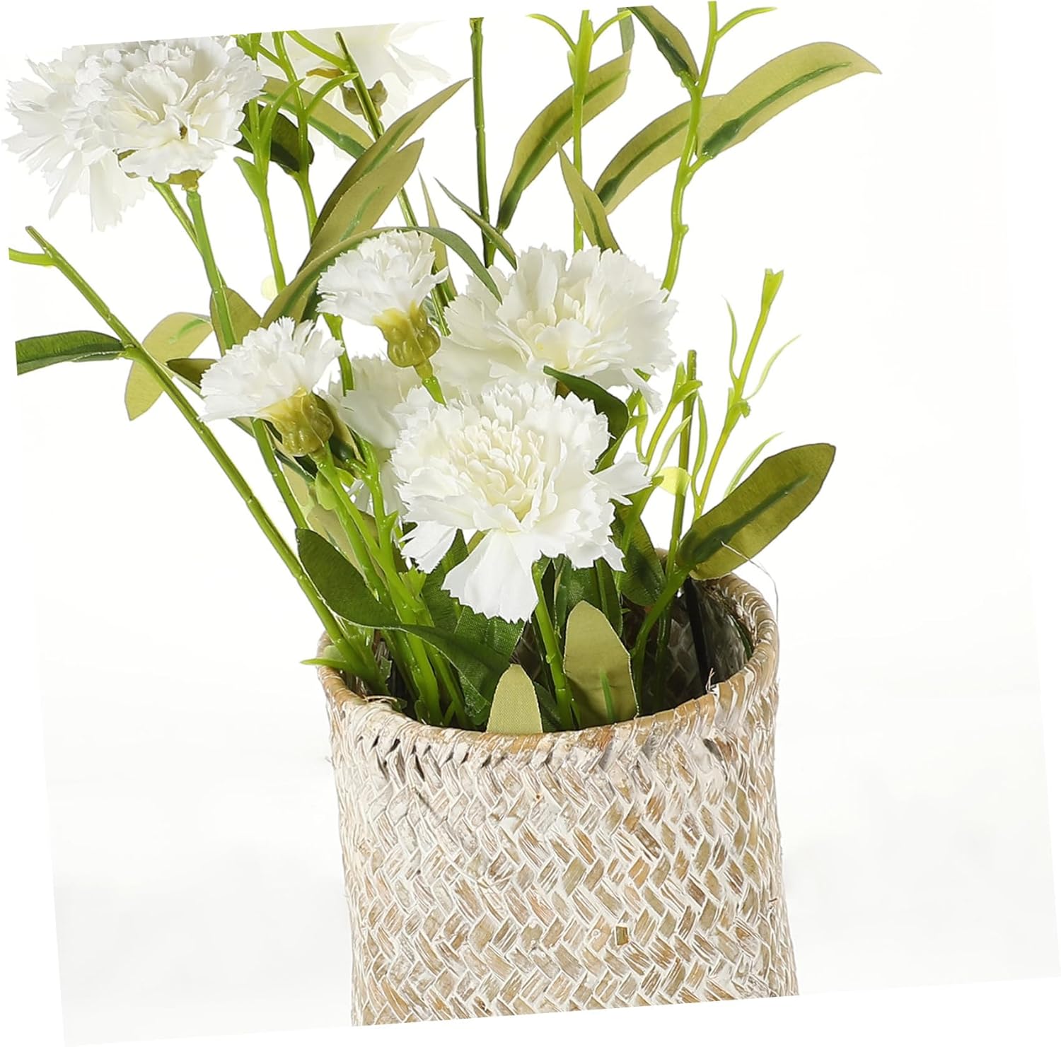 KESYOO Woven Flower Vase for Home Office Decor