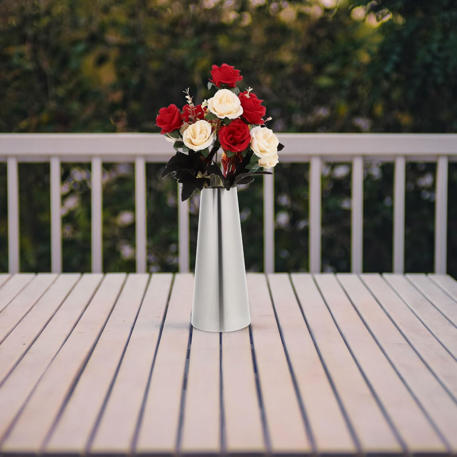 Stainless Steel Bud Vase Modern Tumbler Flower Decor
