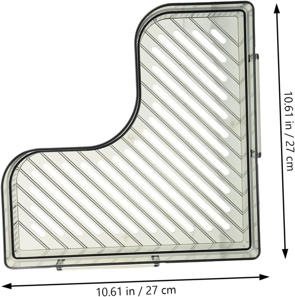 Cabilock Green Corner Wall Mounted Storage Rack