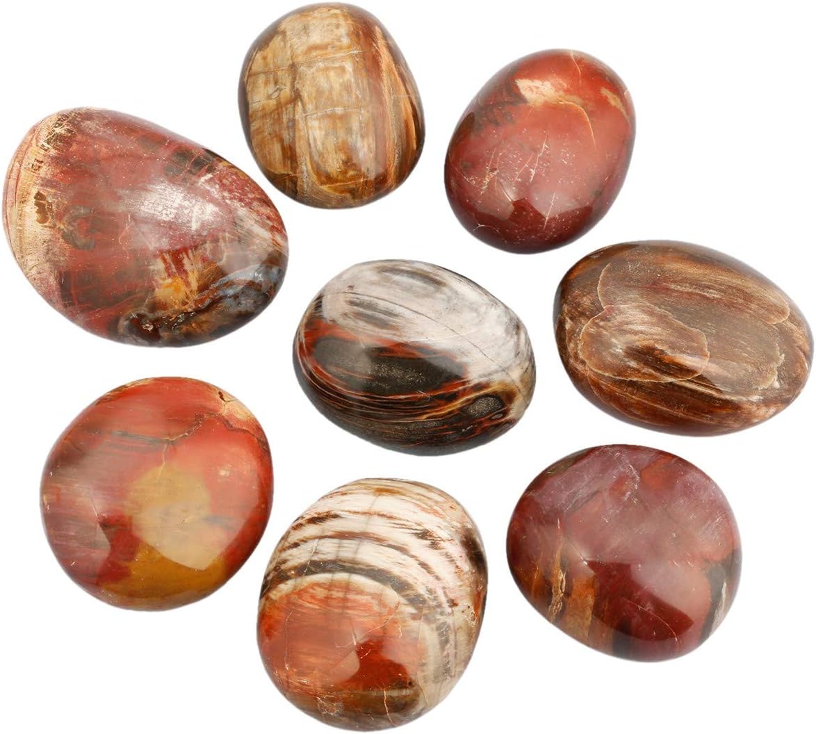 Tumbeelluwa Irregular Polished Crystal Palm Stone for Energy Healing Therapy
