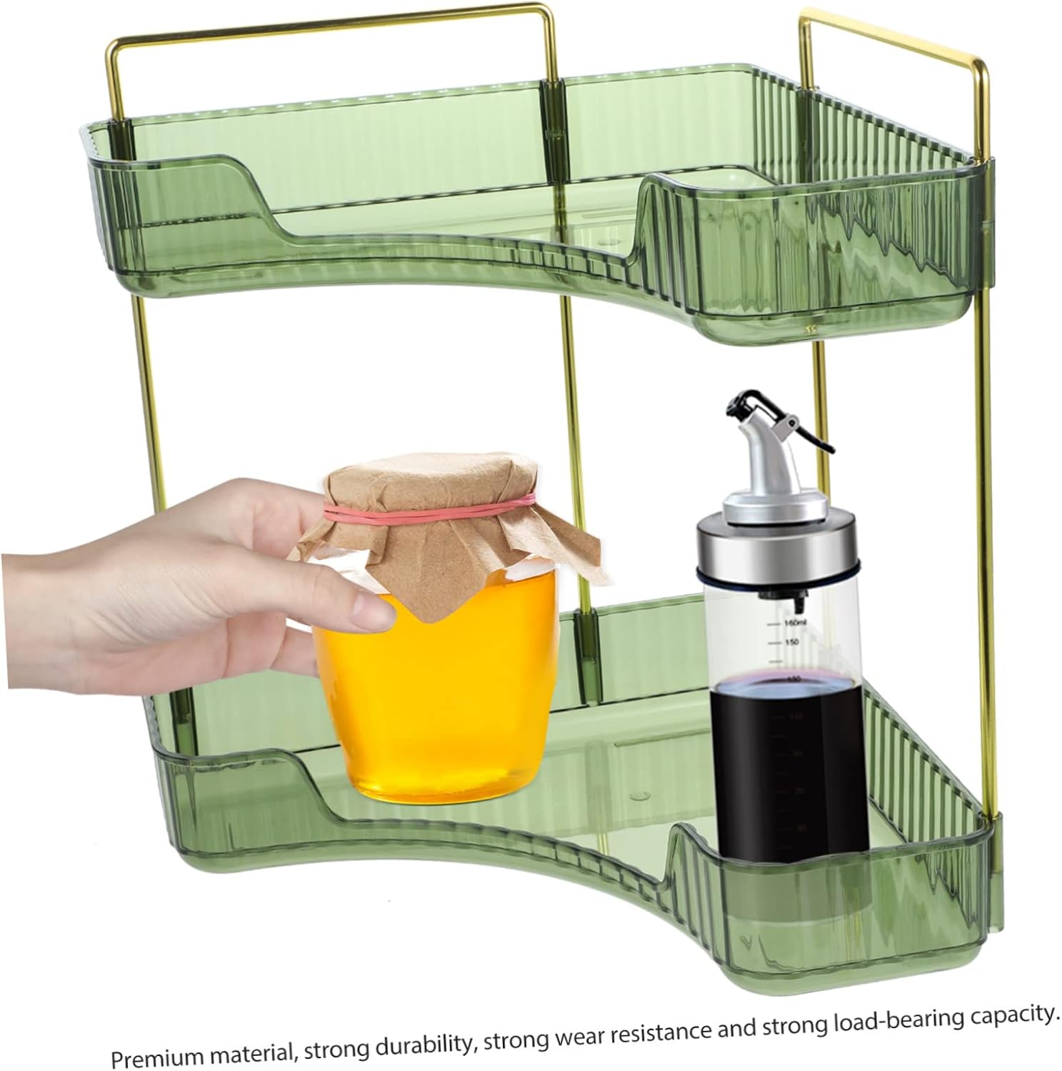 Bathroom Storage Rack Corner Organizer Cabinet Heavy Duty Shelf