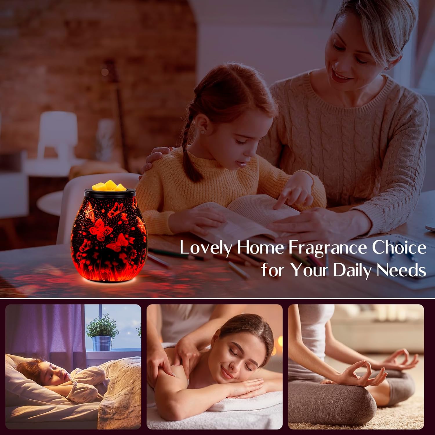 EQUSUPRO Electric Wax Melter with 3D LED Light