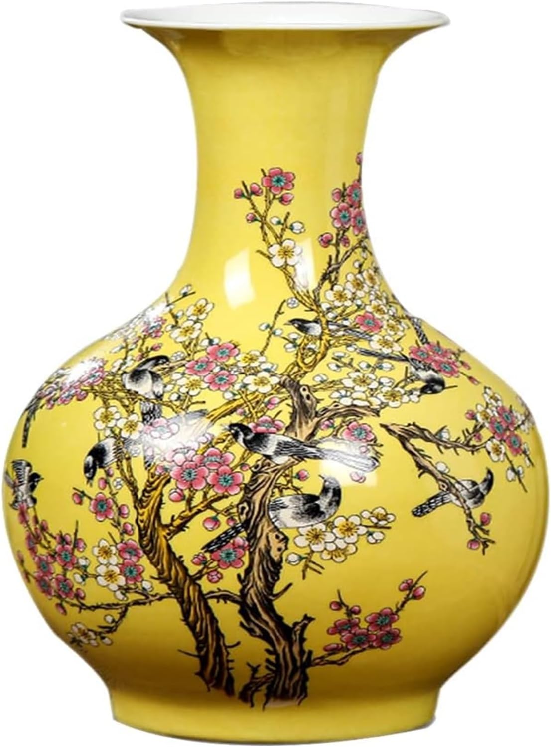 Traditional Chinese Ceramic Vase for Home Decor
