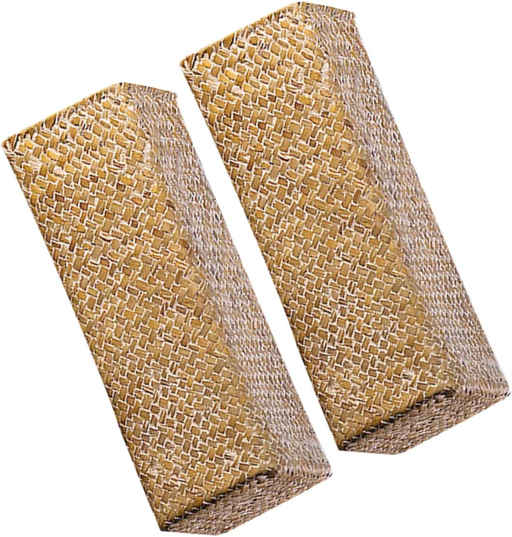 Zerodeko Rustic Woven Flower Vase Set of 2