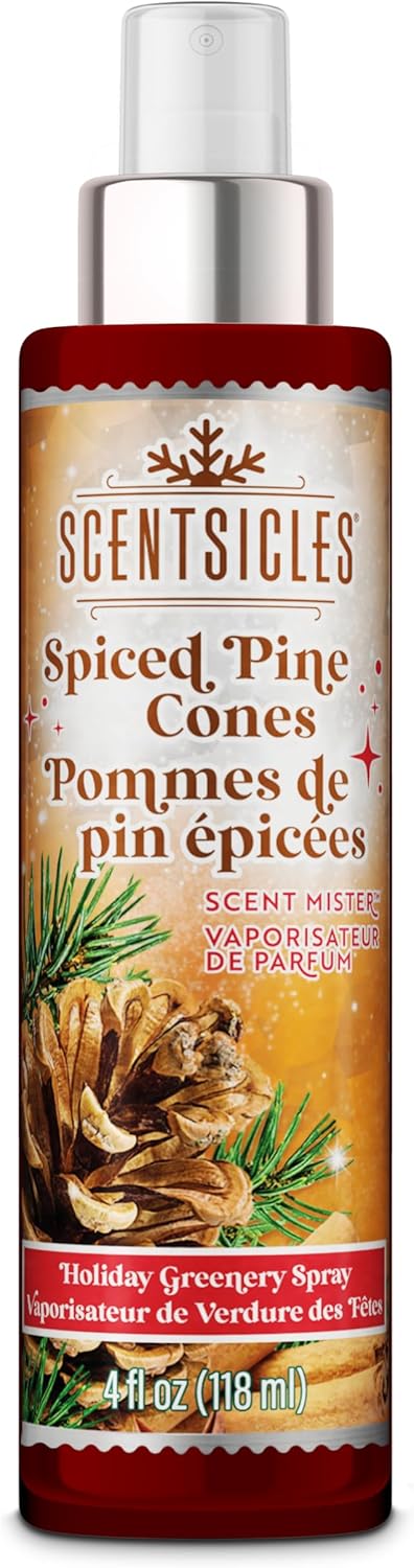 Scentsicles Scent Mister White Winter Fir and Spiced Pine Cones 2 Pack