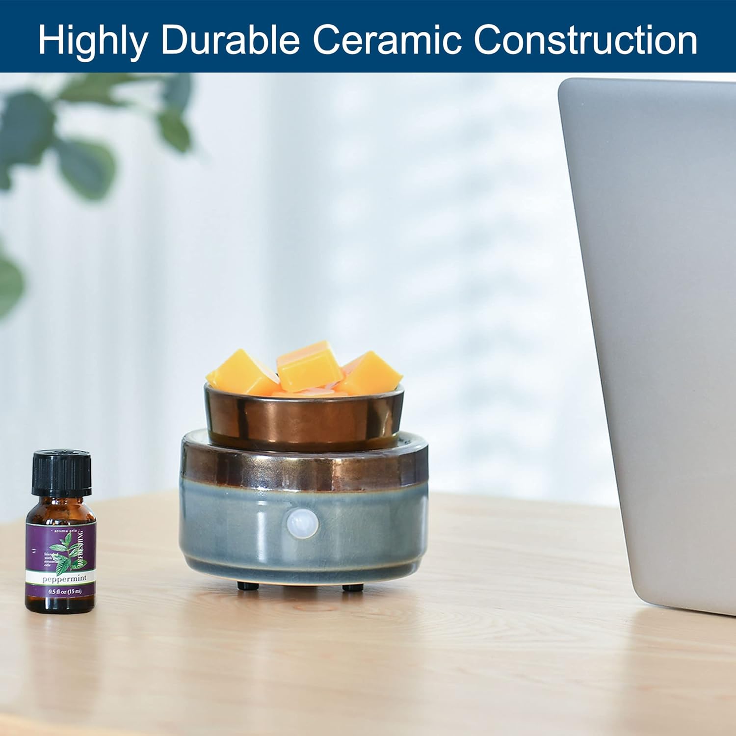Kobodon 3-in-1 Ceramic Electric Wax Melter for Candles and Fragrance