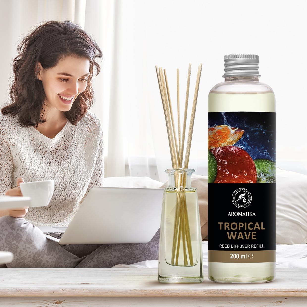 Tropical Wave Reed Diffuser Refill 68 Fl Oz