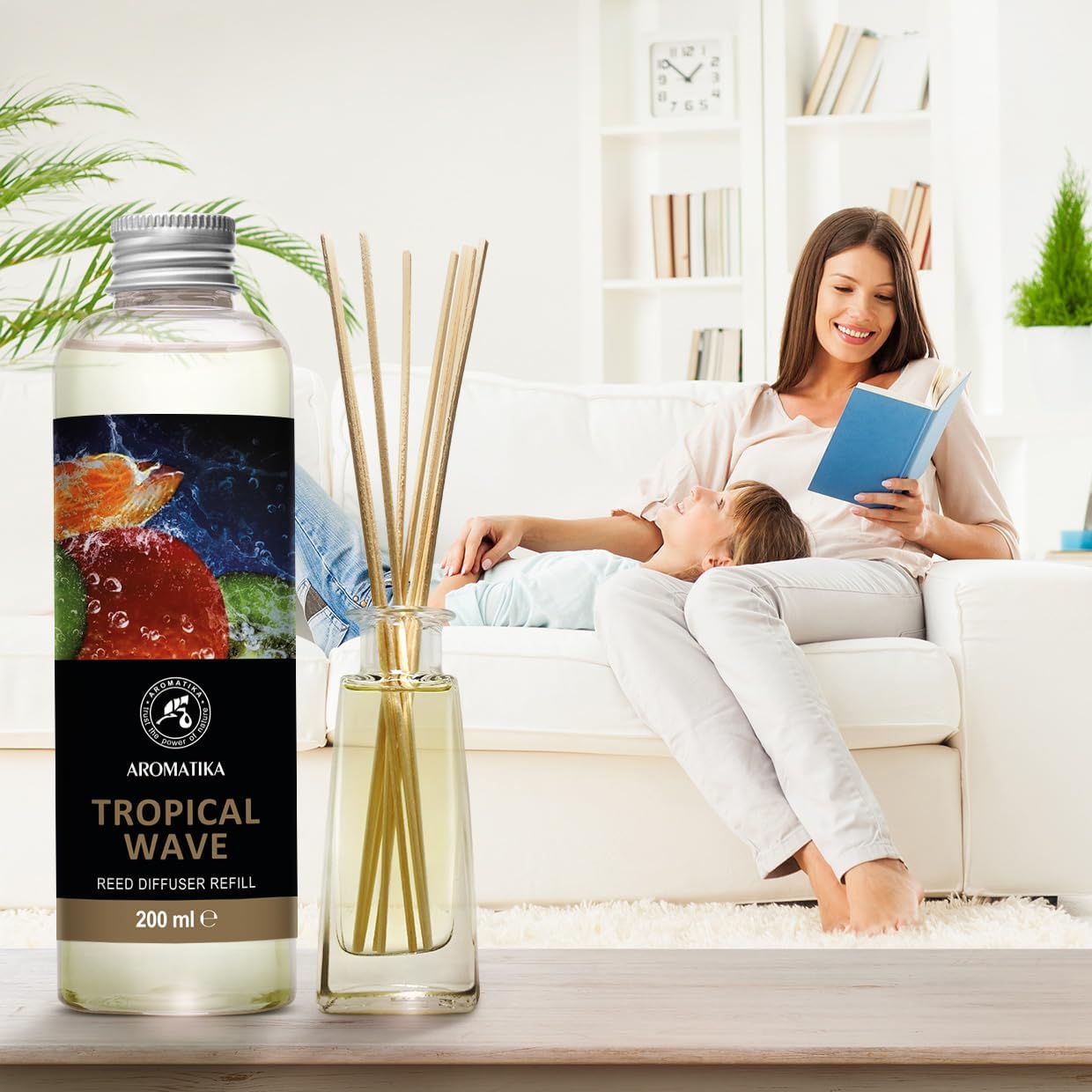 Tropical Wave Reed Diffuser Refill 68 Fl Oz