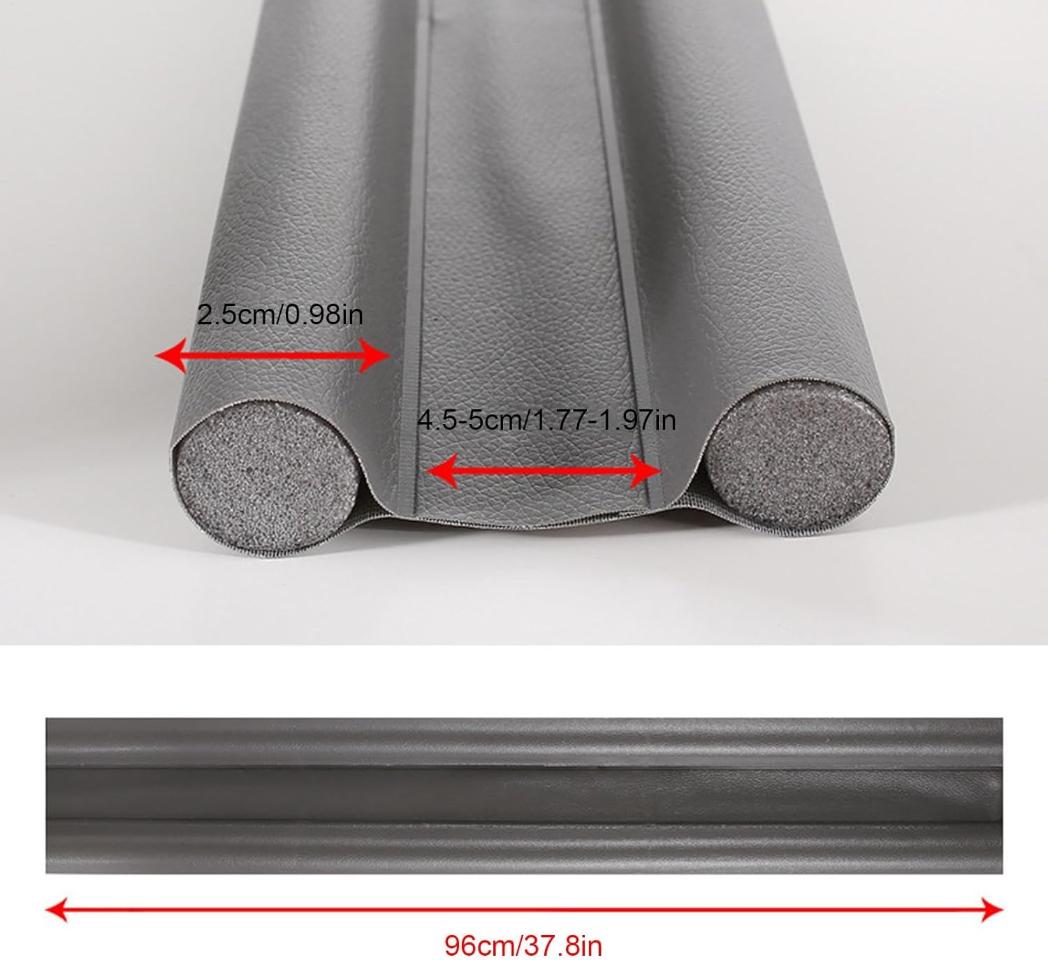 Under Door Draft Stopper for Heat and Noise Control