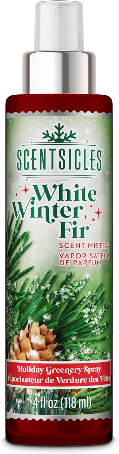 Scentsicles Scent Mister White Winter Fir and Spiced Pine Cones 2 Pack