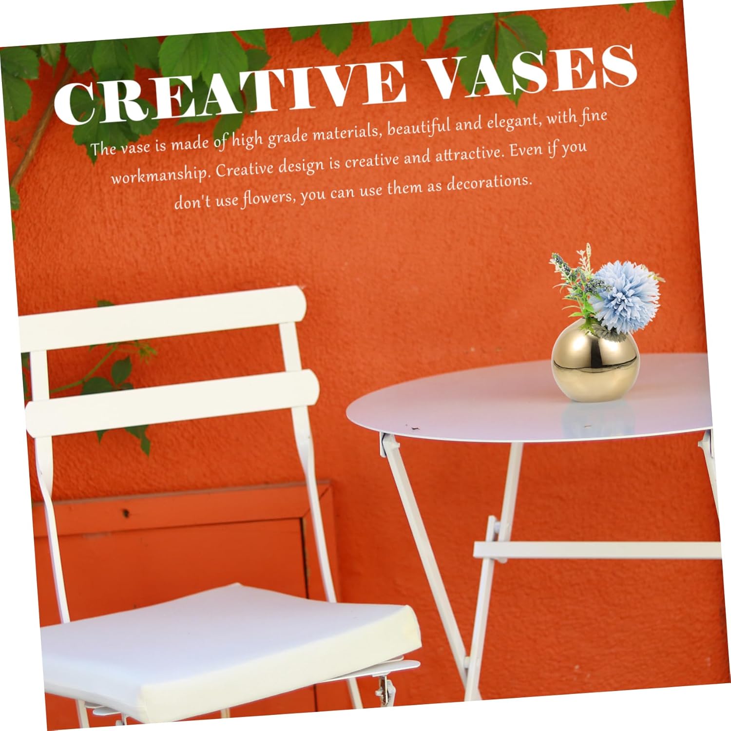Happyyami Abstract Ceramic Flower Vase for Home Decor