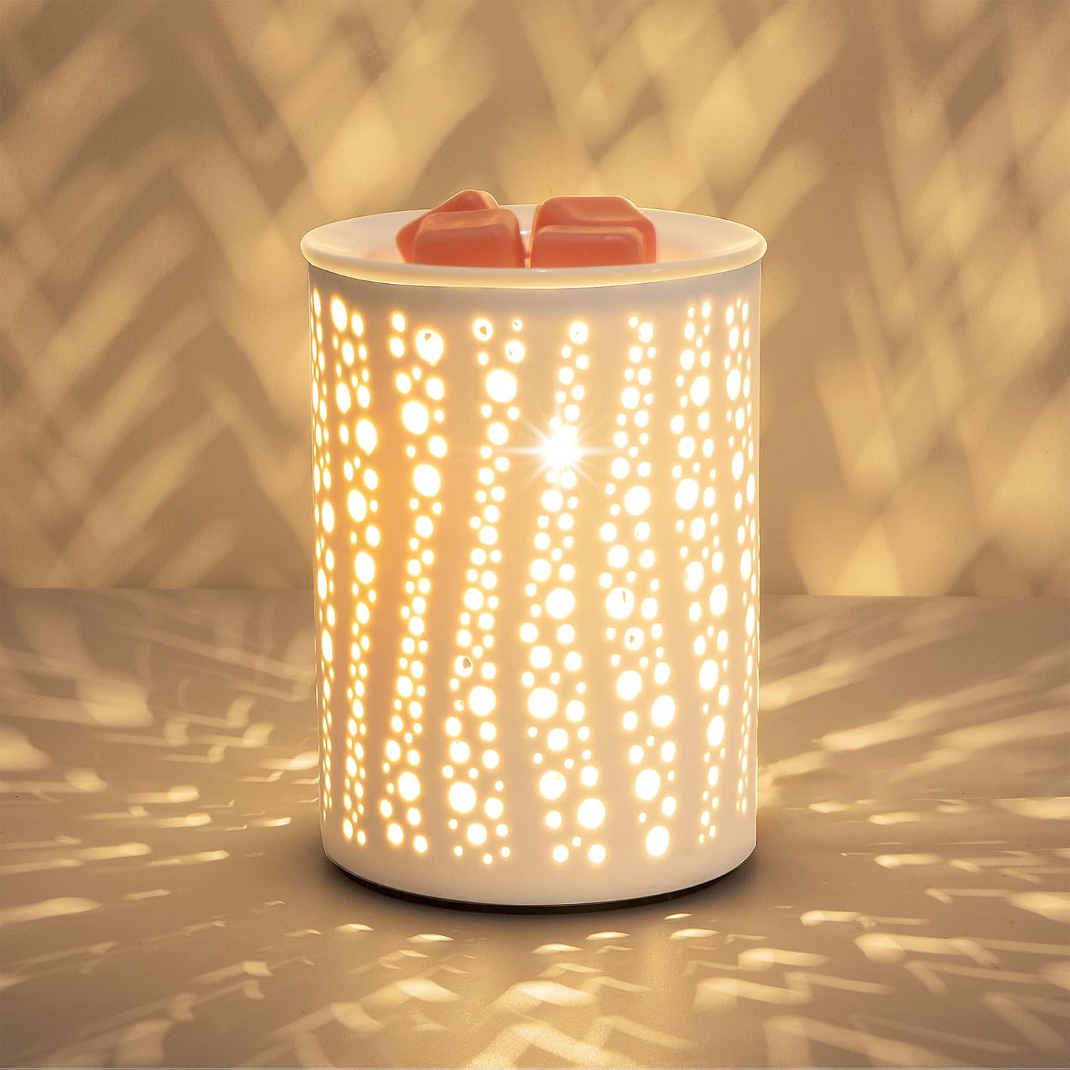 PALANCHY Electric Wax Melt Warmer with 2 Bulbs