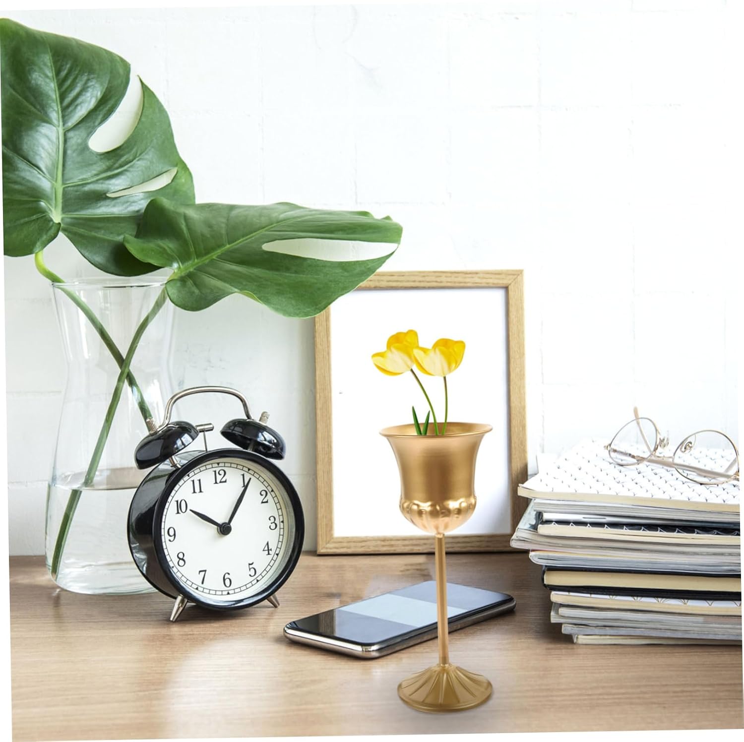 Zerodeko Iron Flowerpot for Wedding Decorations