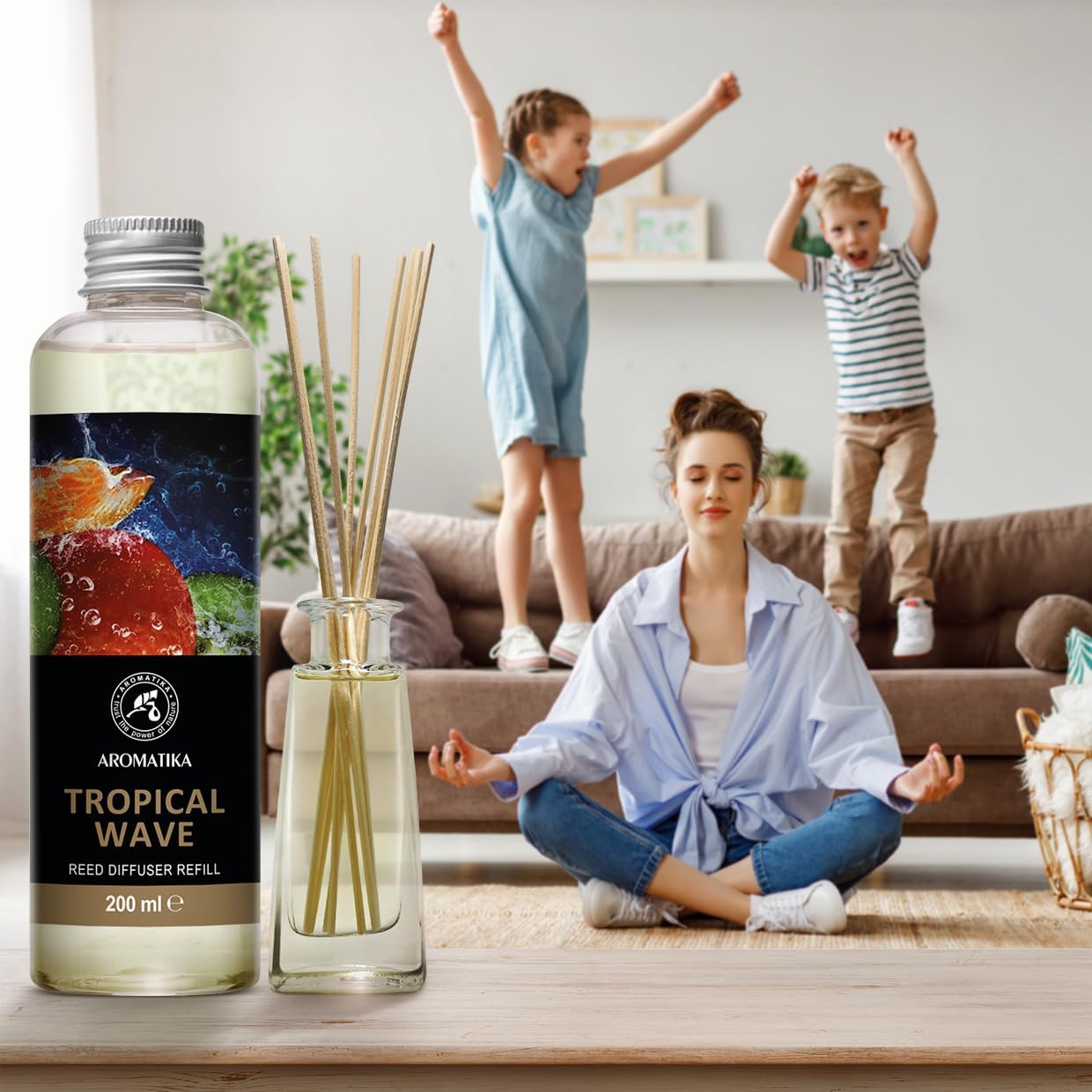 Tropical Wave Reed Diffuser Refill 68 Fl Oz